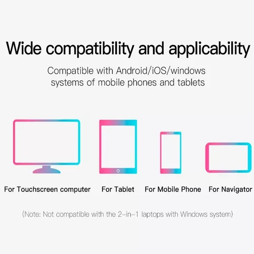 Lápiz táctil para tableta, lápiz táctil para IOS, Android, Windows