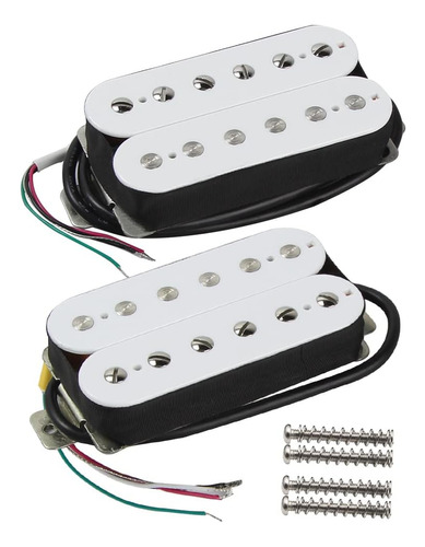 Alnico 2 Humbucker Pickup Hba2 - Juego De Pastilla De Cuello