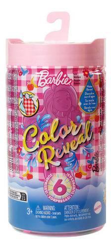 Barbie Color Reveal - Chelsea Serie Picnic - 6 Accesorios 