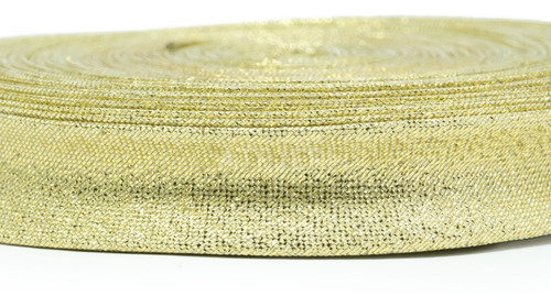 Imagen 3 de 9 de Cintas Bies Lame Lurex 18mm Marca Dorsa X 25 Metros