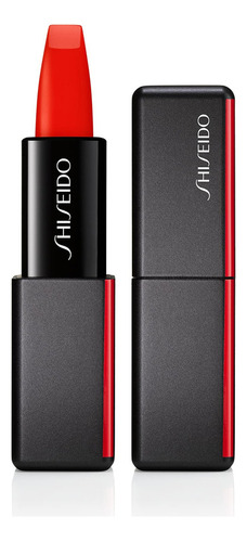 Shiseido Modernmatte Powder Lipstick, Flame 509 - Lápiz Labi