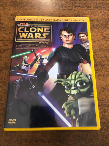 Star Wars Clone Wars Temporada 1 Volumen 1 Dvd