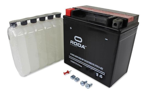 Acumulador Roda Mf C/electrolito (ytx14-bs) 150l*87w*147h