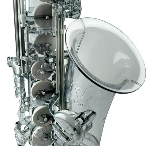 Vibrato Saxophone: The Nude III Clear Body Alto Saxophone