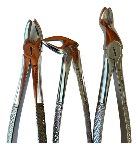 Fórceps Dentales Set De 6u Calidad Pacard Instruments Stgo.