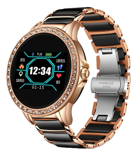 Reloj Int Smartwatch Mujer Estilo Sofisticado Y Ligero Ip67