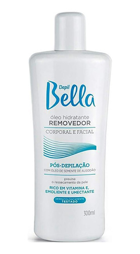 Óleo Removedor Hidratante Algodão 140ml Depil Bella