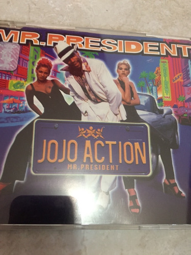 Mr. President - Jojo Action - Cd - Disco - Maxi Single (Usado)