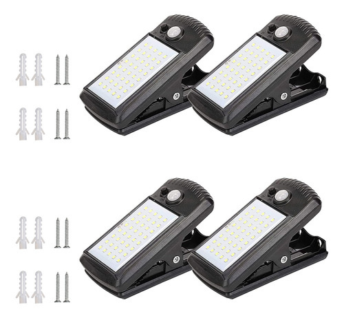 Pinza Con Clip Para 4 Luces Led De Acampada Y 40 Luces Led D