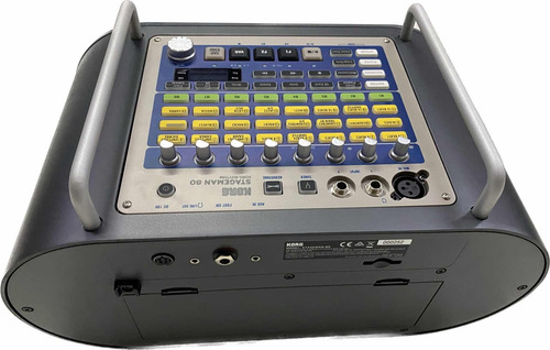 Korg Stageman 80w Sistema De Som Com Ritmo Bateria Original
