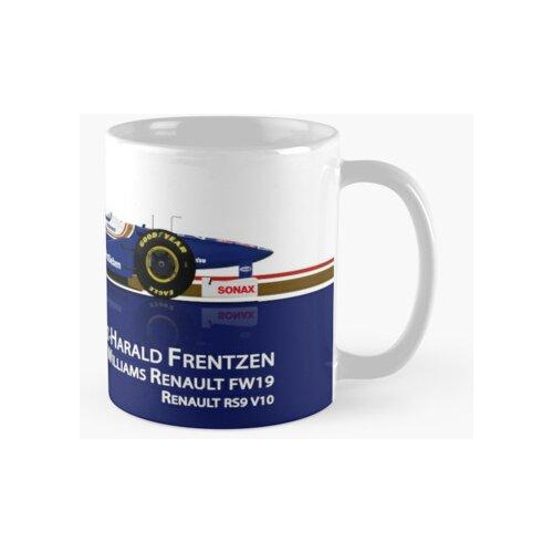 Taza Heinz-harald Frentzen - Williams Fw19 Calidad Premium