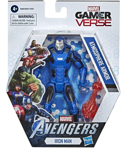 Figura Marvel Avengers Gamerverse Iron Man Da Hasbro E9866