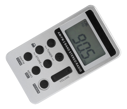 Mini Receptor Estéreo Fm/am De Radio Profesional Qqt103