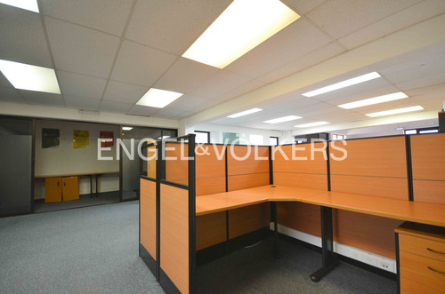 Oficina Planta Libre, Con Mobiliario, En 313 M2