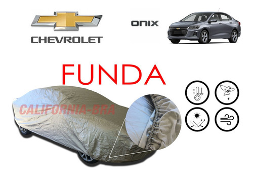 Funda Cubierta Lona Cubre Chevrolet Onix 2021-2022