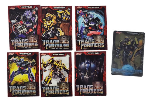 Tarjetas Transformers Kellogg´s 2009 Colección Completa  