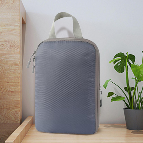 Paquete De 4 Bolsas De Almacenamiento De Compresión, Gris