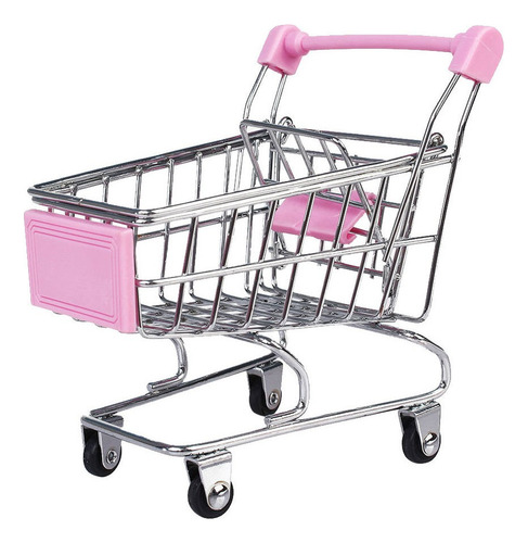 3pcs Mini Carrito De Compras Para Niños Jugete De Tienda -