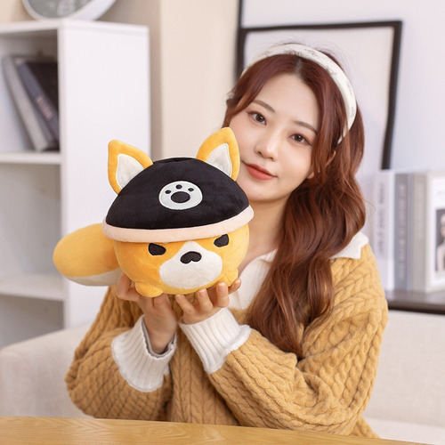 Genshin Impact Taroumaru Gorou Shiba Inu Muñeca Peluche 40cm