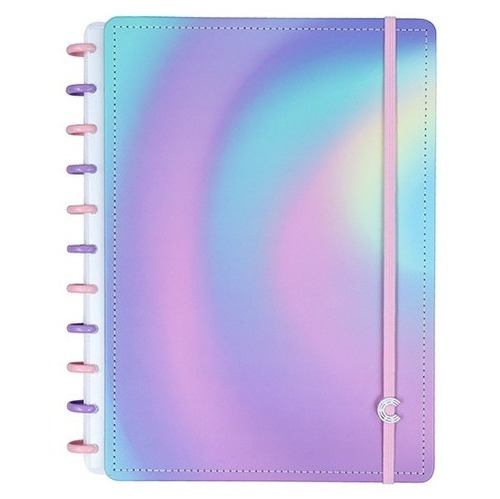 Caderno Inteligente Butterfly Barbara Bandeira 80fls Grande