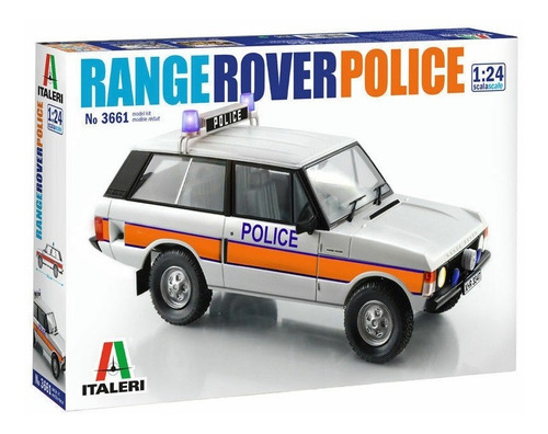 Police Range Rover   Italeri Escala 1/24 Es Un Armable