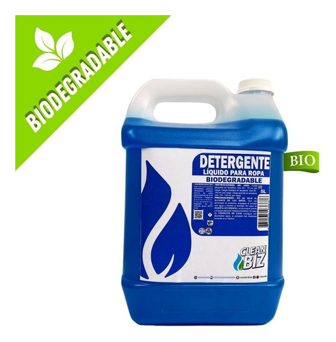 Detergente Líquido Para Ropa De Color Premium 5 L Clean Biz