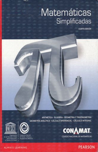 Libro Matematicas Simplificadas / 4 Ed. (conamat) Lku