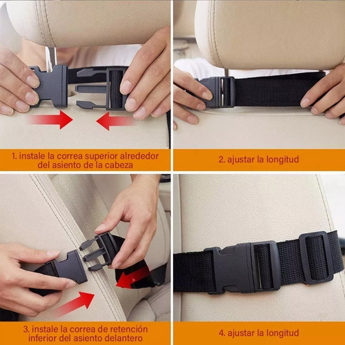 Organizador Para Asiento Trasero Para Auto Universal 2 Pzs