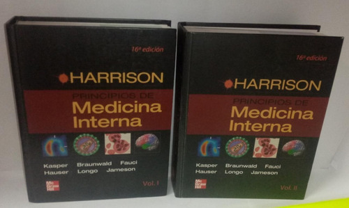 Libro Harrison Medicina Interna - Kasper Y Otros 2 Tomos
