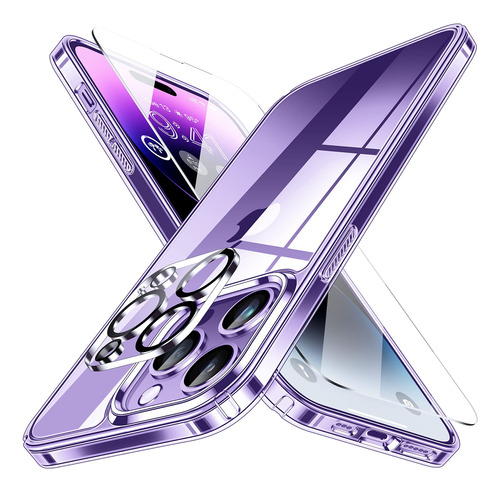 Humixx Funda 5 1 Para iPhone 14 Pro Max 2 Protector Pantalla