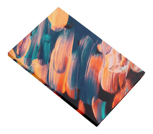 Cuadro Pintura Pinceladas Abstractas Arte 40x60