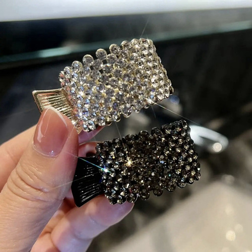O Pinzas Para El Pelo Con Diamantes De Imitación, 3