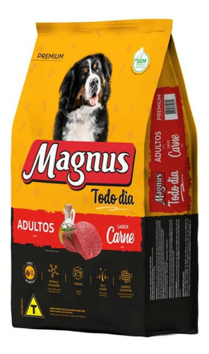 Ração Para Cães Magnus Todo Dia 10 Kg Cães Adultos