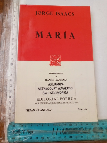 María Jorge Isaacs Porrúa 1999