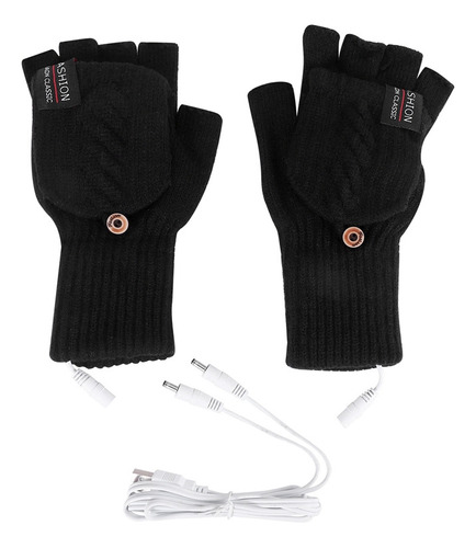 Guantes Térmicos Eléctricos Usb Con Calefacción De 2 Lados,