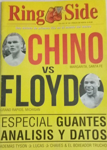 Revista Ring Side 184 Chino Maidana Vs Mayweather 2 Previa