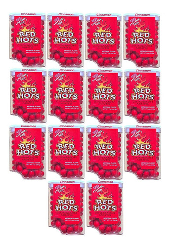 Red Hot Canela Mints Tic Tac Style 7 Paquetes Dobles