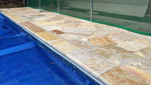 Caco São Tomé Amarelo Antiderrapante Piso Piscina