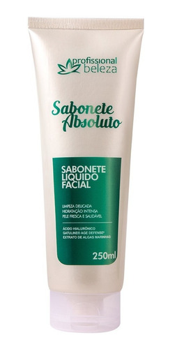 Imagem 3 de 5 de Sabonete Líquido Facial Absoluto Profissional Beleza 250ml
