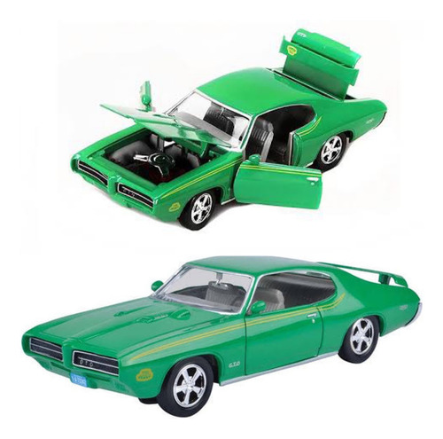Pontiac Gto Judge 1969 1:24 Timeless Legends Motor Max Verde (Usado)