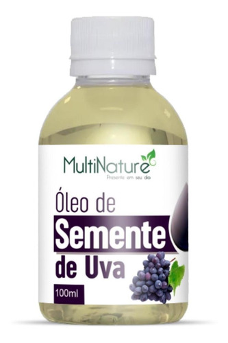 Óleo De Semente De Uva 100ml - Multinature