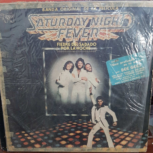 Portada Bee Gees Saturday Night Fever Banda Original P2