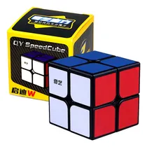 Comprar Cubo Velocidad Marca Qiyi 2x2 Qidi Básico Fácil Color De La Estructura Negro