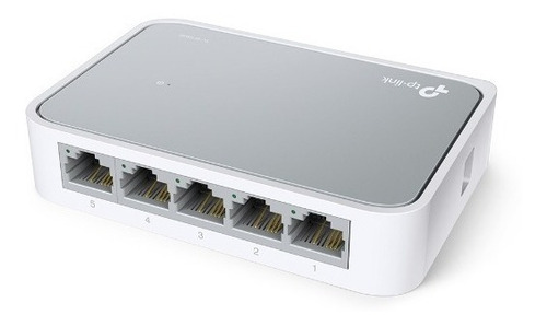 Imagen 4 de 6 de Switch Tp-link 5 Puertos Tl-sf1005d 10/100 Mbps 5 Bocas