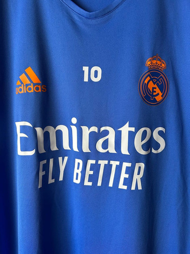 Remera De Entrenamiento Real Madrid N 10 Luka Modric
