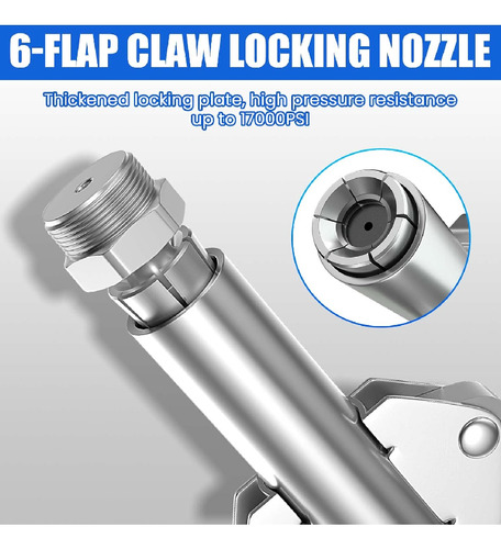 Acoplador De Graxa 2quick Lock Com Bomba Pneumática