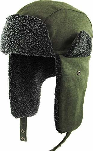 Gorro Con Orejeras Calido Para Invierno De Poliester