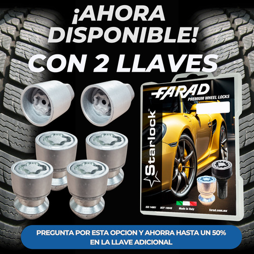 H1e Starlock Antirrobo 12 X 1.5 Mm Para Jmc Vigus 2023-2027