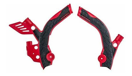 Brand: Acerbis X-grip Frame Guards Red Black