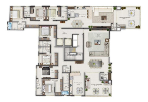 Imagem 15 de 16 de Beach House Meia Praia - 30922